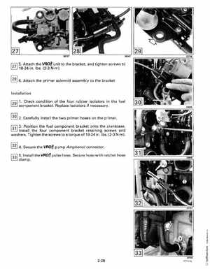 1992 Johnson Evinrude "EN" 60 deg Loop V Service Manual, P/N 508146, Page 72