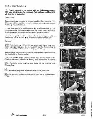 1992 Johnson Evinrude "EN" 60 deg Loop V Service Manual, P/N 508146, Page 74