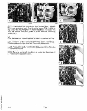 1992 Johnson Evinrude "EN" 60 deg Loop V Service Manual, P/N 508146, Page 75