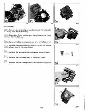 1992 Johnson Evinrude "EN" 60 deg Loop V Service Manual, P/N 508146, Page 76