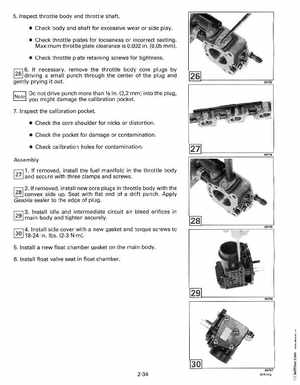 1992 Johnson Evinrude "EN" 60 deg Loop V Service Manual, P/N 508146, Page 78