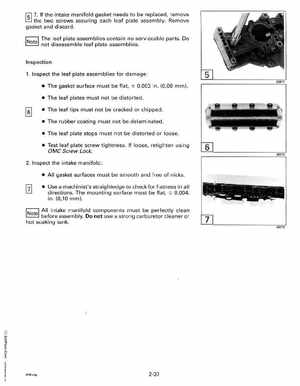 1992 Johnson Evinrude "EN" 60 deg Loop V Service Manual, P/N 508146, Page 81