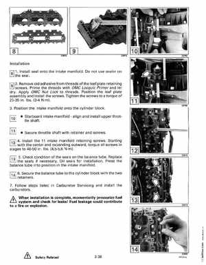 1992 Johnson Evinrude "EN" 60 deg Loop V Service Manual, P/N 508146, Page 82