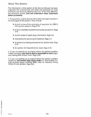 1992 Johnson Evinrude "EN" 60 deg Loop V Service Manual, P/N 508146, Page 91