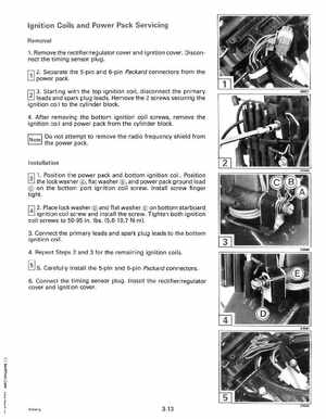 1992 Johnson Evinrude "EN" 60 deg Loop V Service Manual, P/N 508146, Page 99