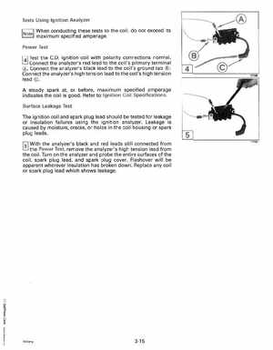 1992 Johnson Evinrude "EN" 60 deg Loop V Service Manual, P/N 508146, Page 101