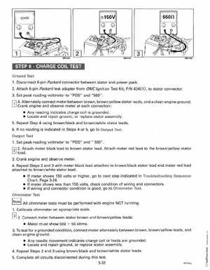 1992 Johnson Evinrude "EN" 60 deg Loop V Service Manual, P/N 508146, Page 118