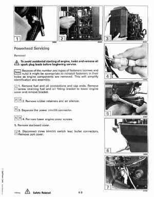 1992 Johnson Evinrude "EN" 60 deg Loop V Service Manual, P/N 508146, Page 131