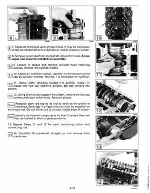 1992 Johnson Evinrude "EN" 60 deg Loop V Service Manual, P/N 508146, Page 134