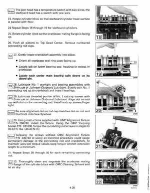 1992 Johnson Evinrude "EN" 60 deg Loop V Service Manual, P/N 508146, Page 142