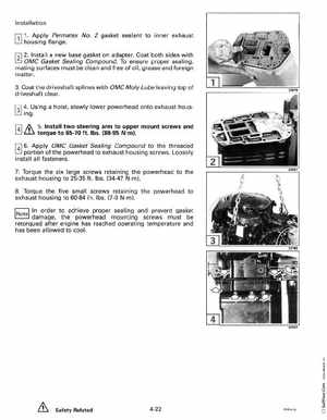 1992 Johnson Evinrude "EN" 60 deg Loop V Service Manual, P/N 508146, Page 144
