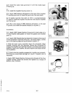 1992 Johnson Evinrude "EN" 60 deg Loop V Service Manual, P/N 508146, Page 172