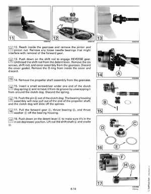 1992 Johnson Evinrude "EN" 60 deg Loop V Service Manual, P/N 508146, Page 179