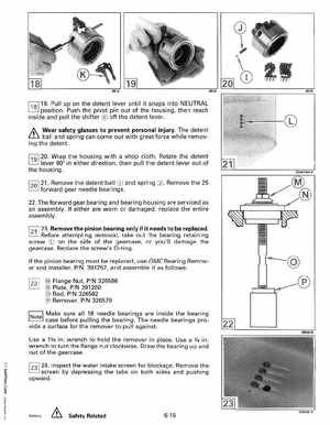 1992 Johnson Evinrude "EN" 60 deg Loop V Service Manual, P/N 508146, Page 180
