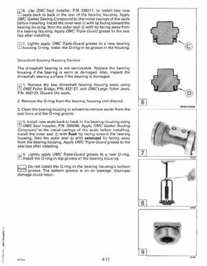 1992 Johnson Evinrude "EN" 60 deg Loop V Service Manual, P/N 508146, Page 182