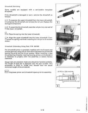 1992 Johnson Evinrude "EN" 60 deg Loop V Service Manual, P/N 508146, Page 183
