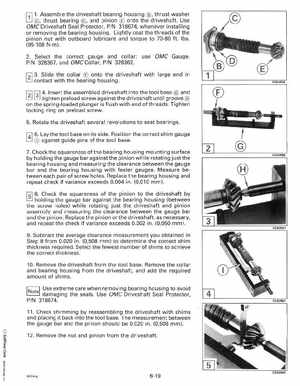 1992 Johnson Evinrude "EN" 60 deg Loop V Service Manual, P/N 508146, Page 184