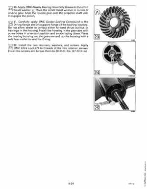 1992 Johnson Evinrude "EN" 60 deg Loop V Service Manual, P/N 508146, Page 189