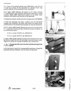 1992 Johnson Evinrude "EN" 60 deg Loop V Service Manual, P/N 508146, Page 191