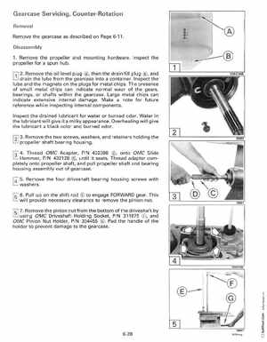 1992 Johnson Evinrude "EN" 60 deg Loop V Service Manual, P/N 508146, Page 193