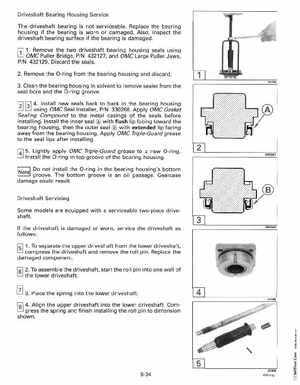 1992 Johnson Evinrude "EN" 60 deg Loop V Service Manual, P/N 508146, Page 199