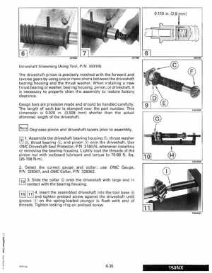 1992 Johnson Evinrude "EN" 60 deg Loop V Service Manual, P/N 508146, Page 200