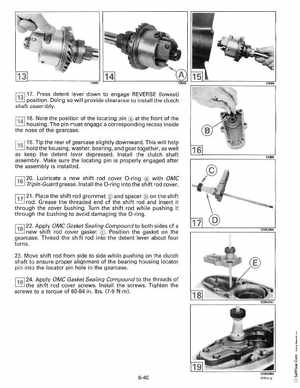 1992 Johnson Evinrude "EN" 60 deg Loop V Service Manual, P/N 508146, Page 205