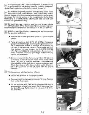 1992 Johnson Evinrude "EN" 60 deg Loop V Service Manual, P/N 508146, Page 207