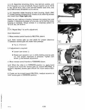 1992 Johnson Evinrude "EN" 60 deg Loop V Service Manual, P/N 508146, Page 220