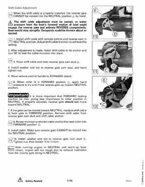 1992 Johnson Evinrude "EN" 60 deg Loop V Service Manual, P/N 508146, Page 221