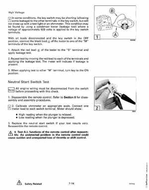 1992 Johnson Evinrude "EN" 60 deg Loop V Service Manual, P/N 508146, Page 235