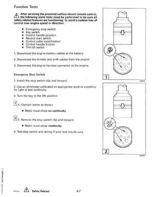 1992 Johnson Evinrude "EN" 60 deg Loop V Service Manual, P/N 508146, Page 258