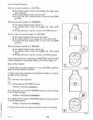 1992 Johnson Evinrude "EN" 60 deg Loop V Service Manual, P/N 508146, Page 260