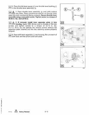 1992 Johnson Evinrude "EN" 60 deg Loop V Service Manual, P/N 508146, Page 266