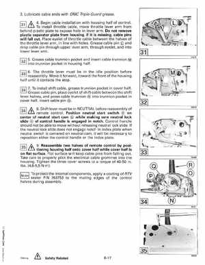 1992 Johnson Evinrude "EN" 60 deg Loop V Service Manual, P/N 508146, Page 268