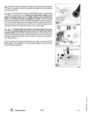 1992 Johnson Evinrude "EN" 60 deg Loop V Service Manual, P/N 508146, Page 271