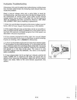 1992 Johnson Evinrude "EN" 60 deg Loop V Service Manual, P/N 508146, Page 287