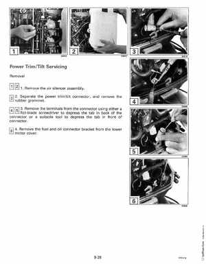 1992 Johnson Evinrude "EN" 60 deg Loop V Service Manual, P/N 508146, Page 301