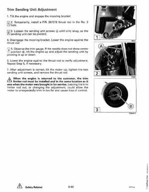 1992 Johnson Evinrude "EN" 60 deg Loop V Service Manual, P/N 508146, Page 313