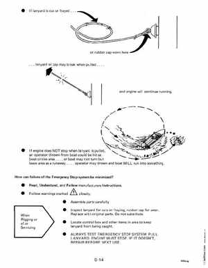 1992 Johnson Evinrude "EN" 60 deg Loop V Service Manual, P/N 508146, Page 327