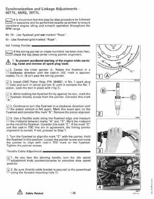 1992 Johnson Evinrude "EN" 60 thru 70 Service Manual, P/N 508144, Page 44