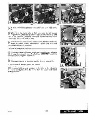 1992 Johnson Evinrude "EN" 60 thru 70 Service Manual, P/N 508144, Page 45