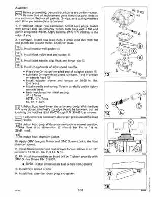 1992 Johnson Evinrude "EN" 60 thru 70 Service Manual, P/N 508144, Page 86
