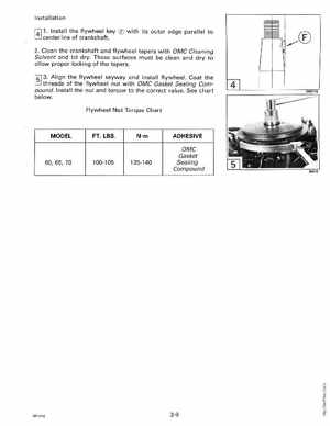 1992 Johnson Evinrude "EN" 60 thru 70 Service Manual, P/N 508144, Page 100