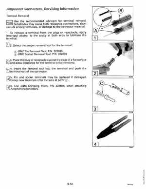 1992 Johnson Evinrude "EN" 60 thru 70 Service Manual, P/N 508144, Page 105