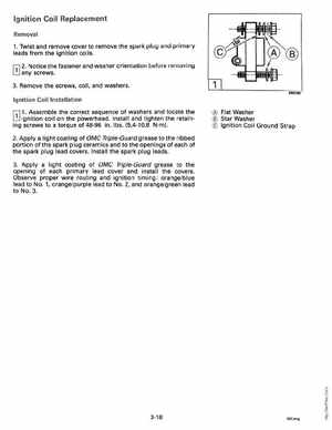 1992 Johnson Evinrude "EN" 60 thru 70 Service Manual, P/N 508144, Page 109