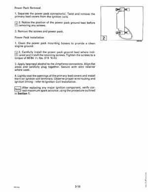 1992 Johnson Evinrude "EN" 60 thru 70 Service Manual, P/N 508144, Page 110
