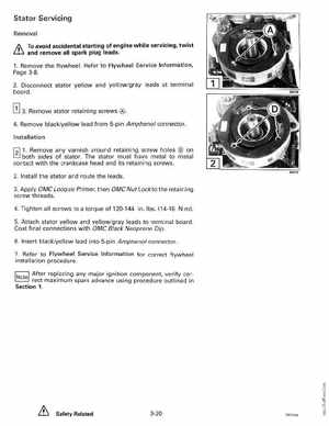 1992 Johnson Evinrude "EN" 60 thru 70 Service Manual, P/N 508144, Page 111