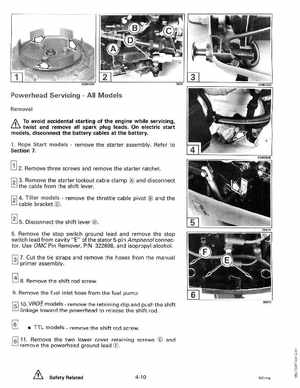 1992 Johnson Evinrude "EN" 60 thru 70 Service Manual, P/N 508144, Page 136