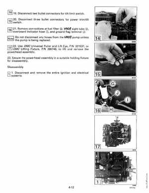 1992 Johnson Evinrude "EN" 60 thru 70 Service Manual, P/N 508144, Page 138